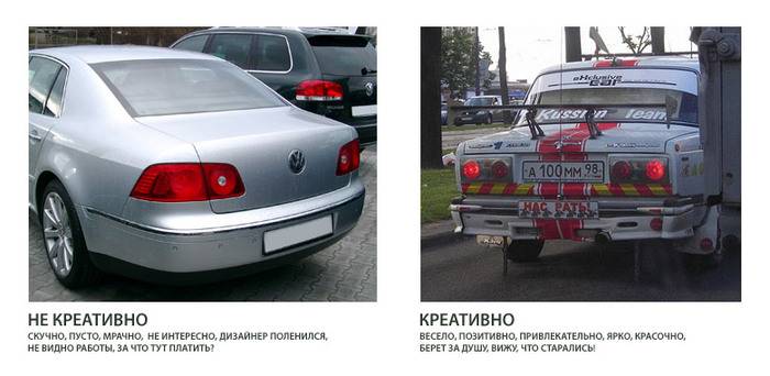 Креативно и не креативно