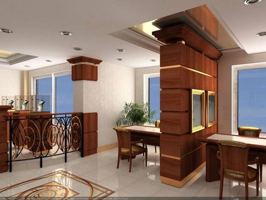 Дизайн проект интерьера. Салон часов в "Кольце Екатерины"