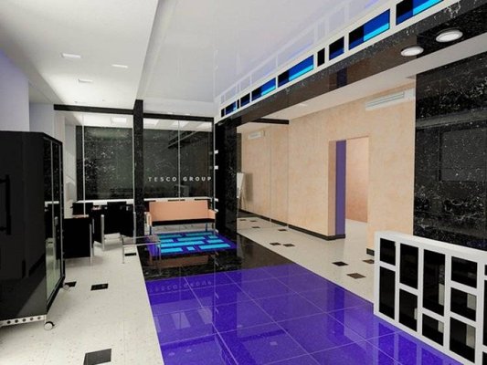 Дизайн интерьера офиса 458 м.кв